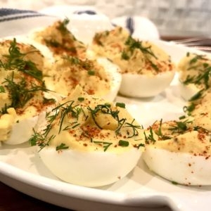 Paleo Classic Deviled Eggs - AlixBarth.com